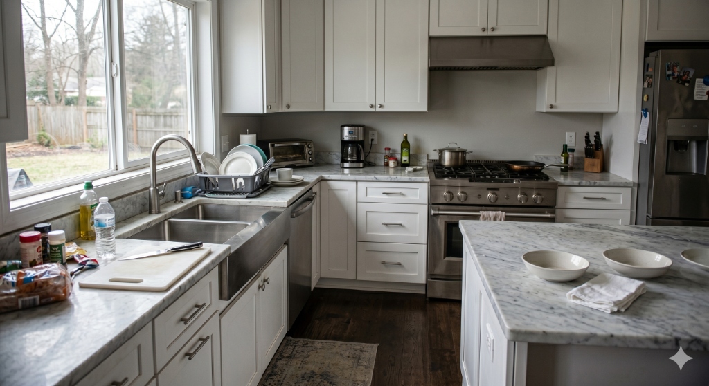Clean kitchen